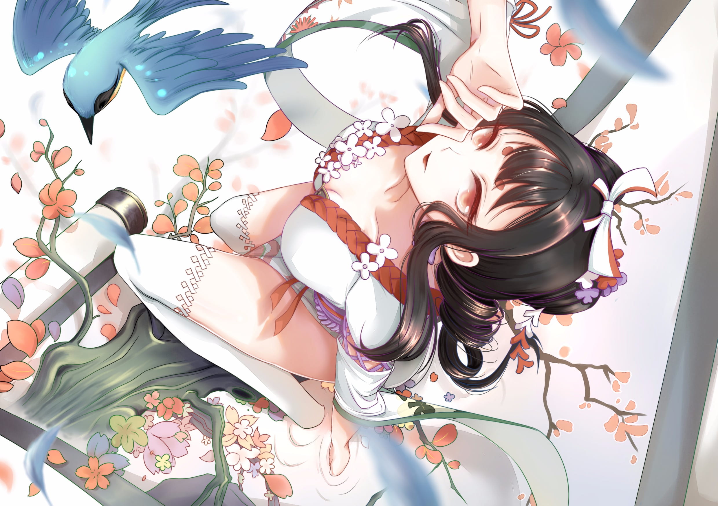 绘制唯美和风 阴阳师电脑壁纸(1)