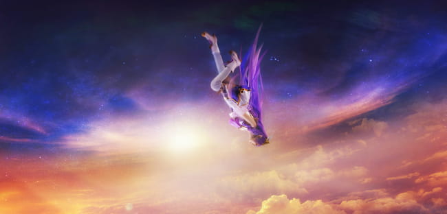 英雄联盟 魔法少女迦娜 超梦幻cosplay(1)