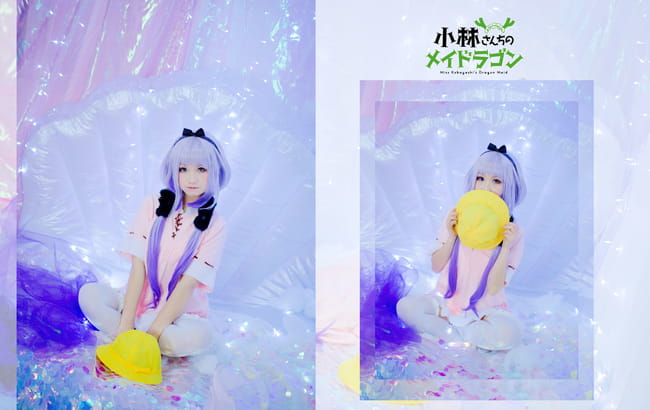 小林家的龙女仆 龙娘康娜COS