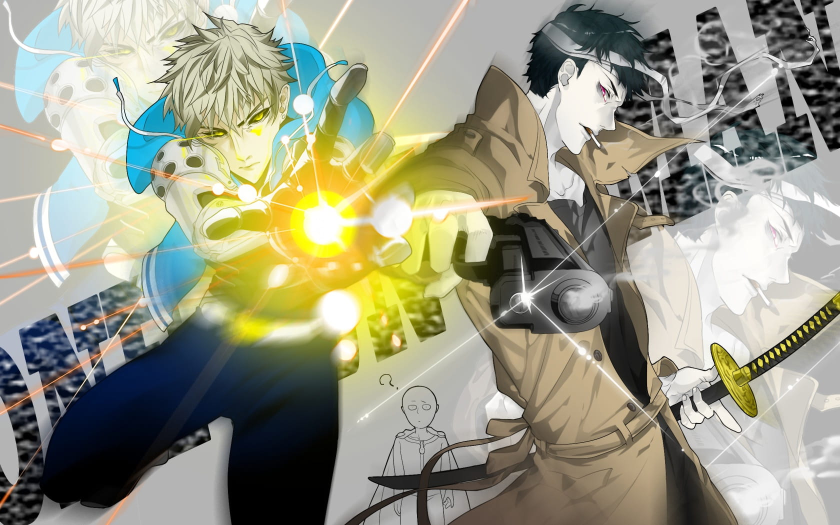 你们喜爱的一拳超人来了 一拳超人电脑壁纸(1)