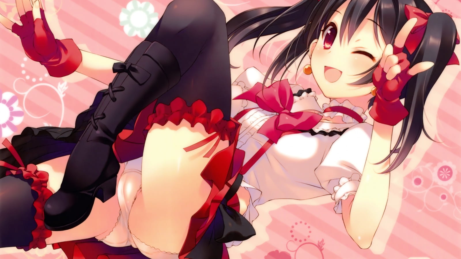 卖萌小天使 矢泽妮可电脑壁纸(1)