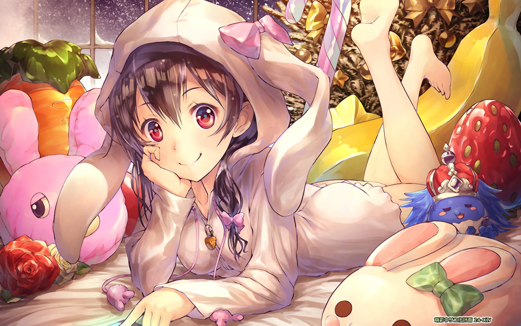 卖萌小天使 矢泽妮可电脑壁纸(1)