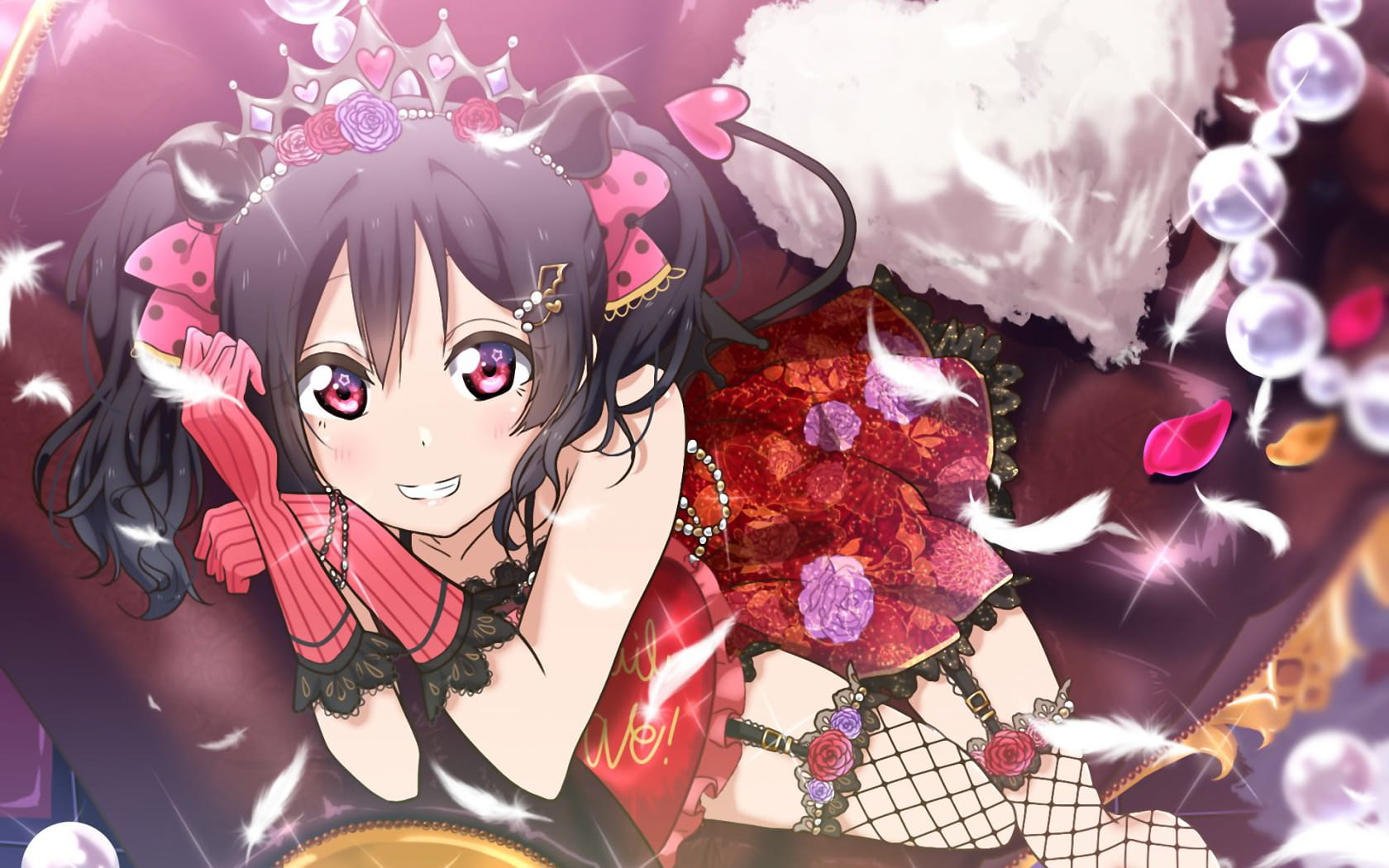 卖萌小天使 矢泽妮可电脑壁纸(1)