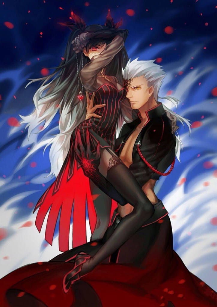 红色契约 弓凛CP手机壁纸