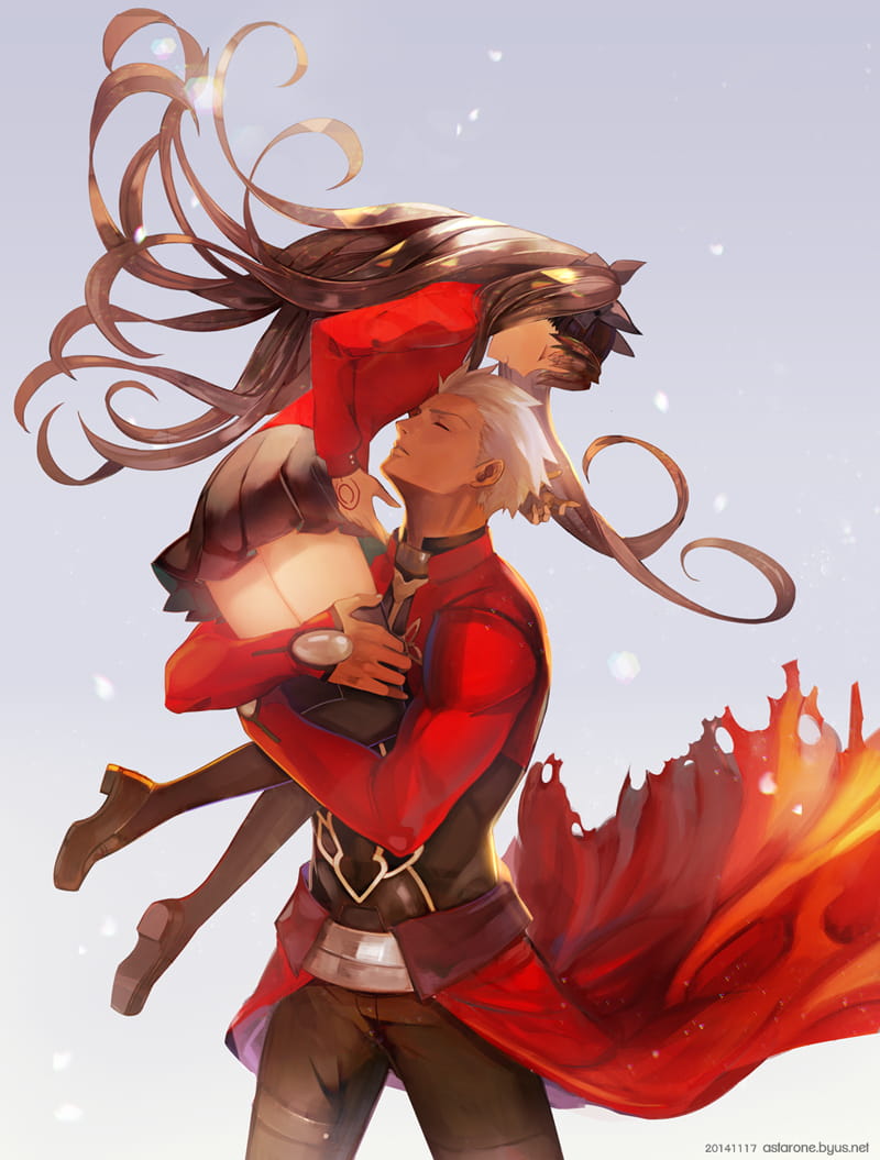 红色契约 弓凛CP手机壁纸