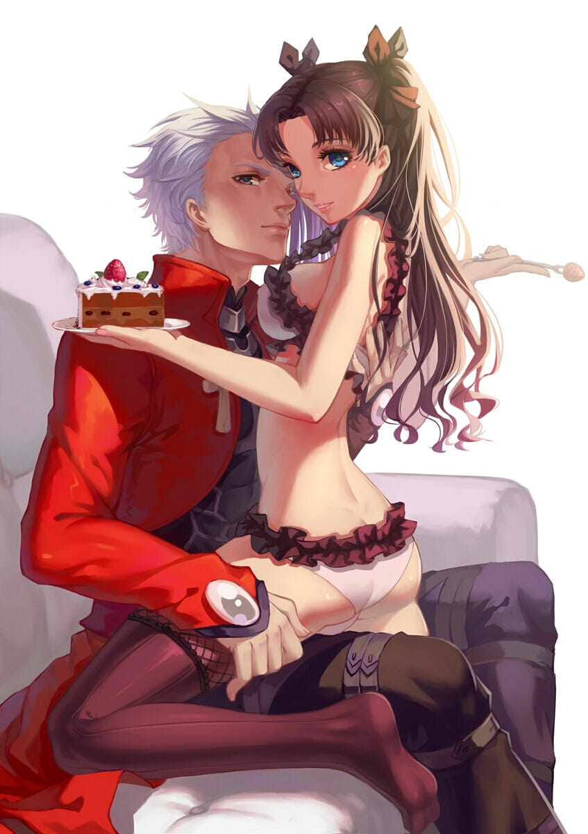 红色契约 弓凛CP手机壁纸