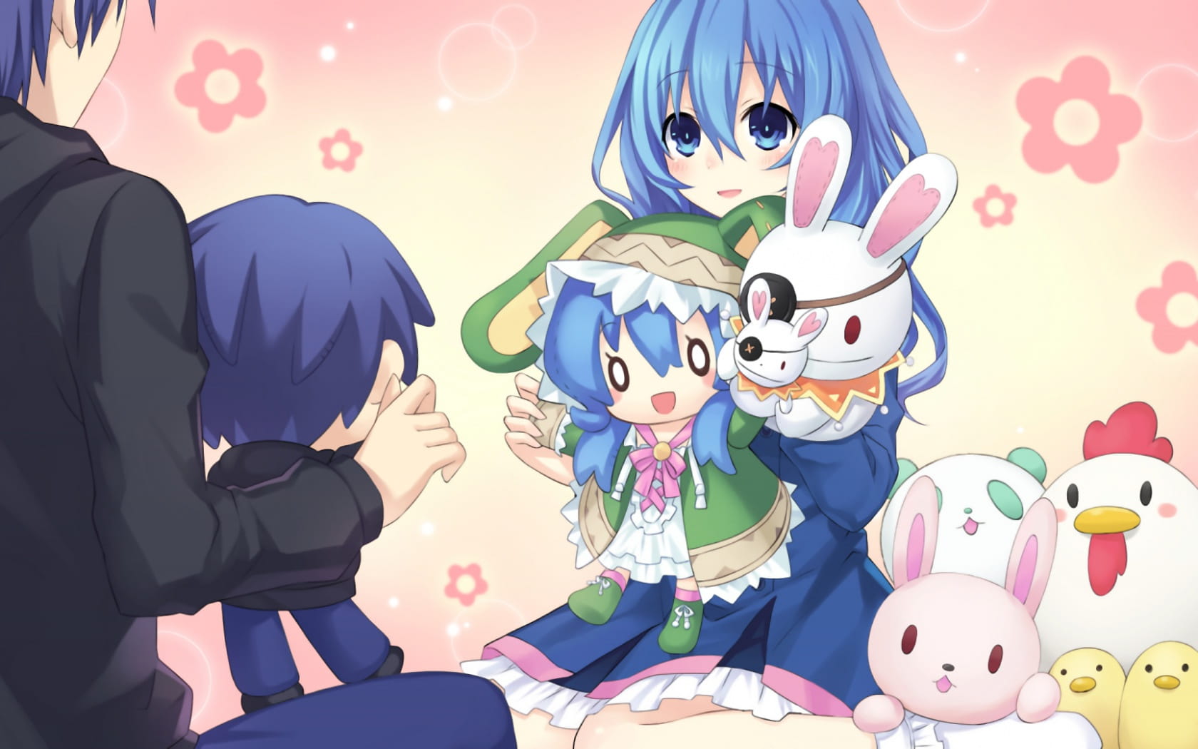 约会大作战天然萌妹子 四糸乃电脑壁纸(1)