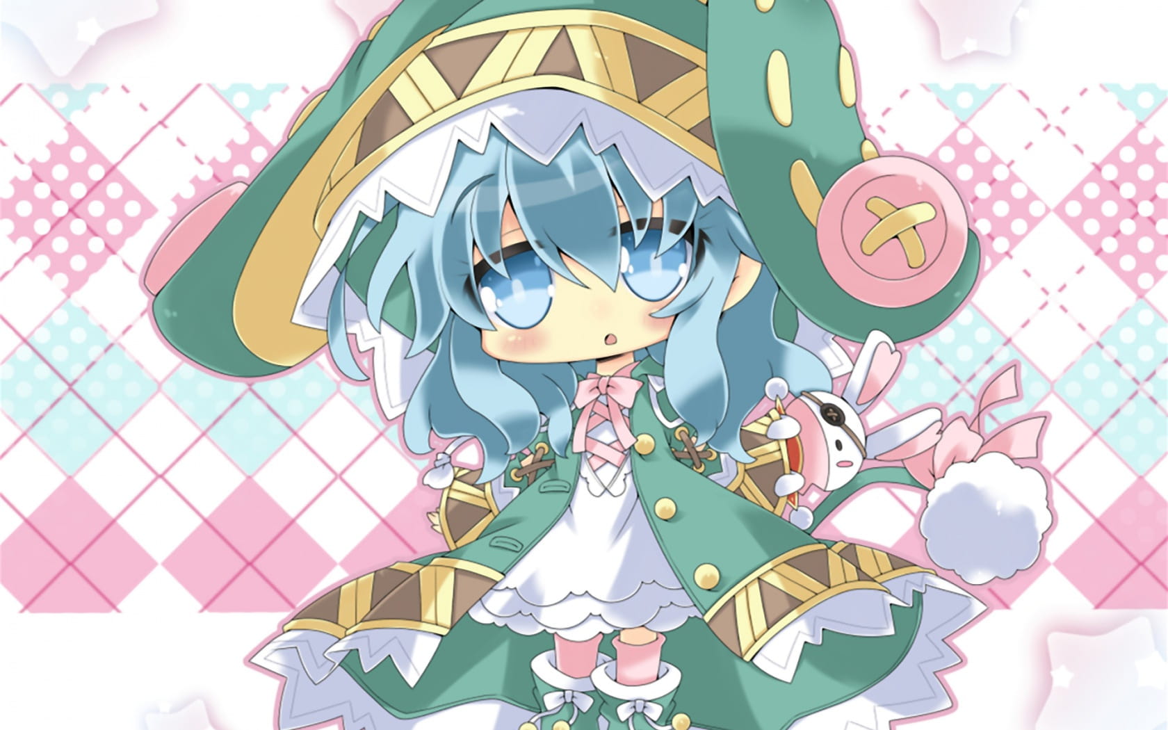 约会大作战天然萌妹子 四糸乃电脑壁纸(1)