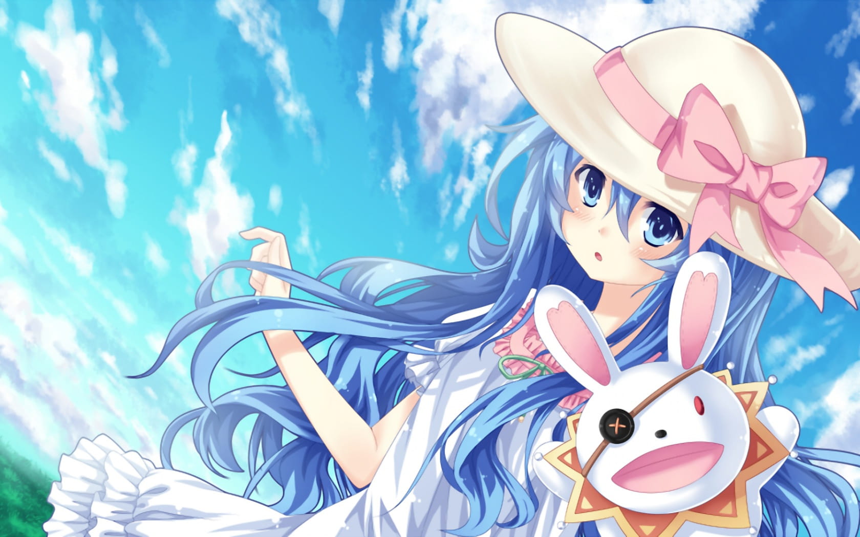 约会大作战天然萌妹子 四糸乃电脑壁纸(1)