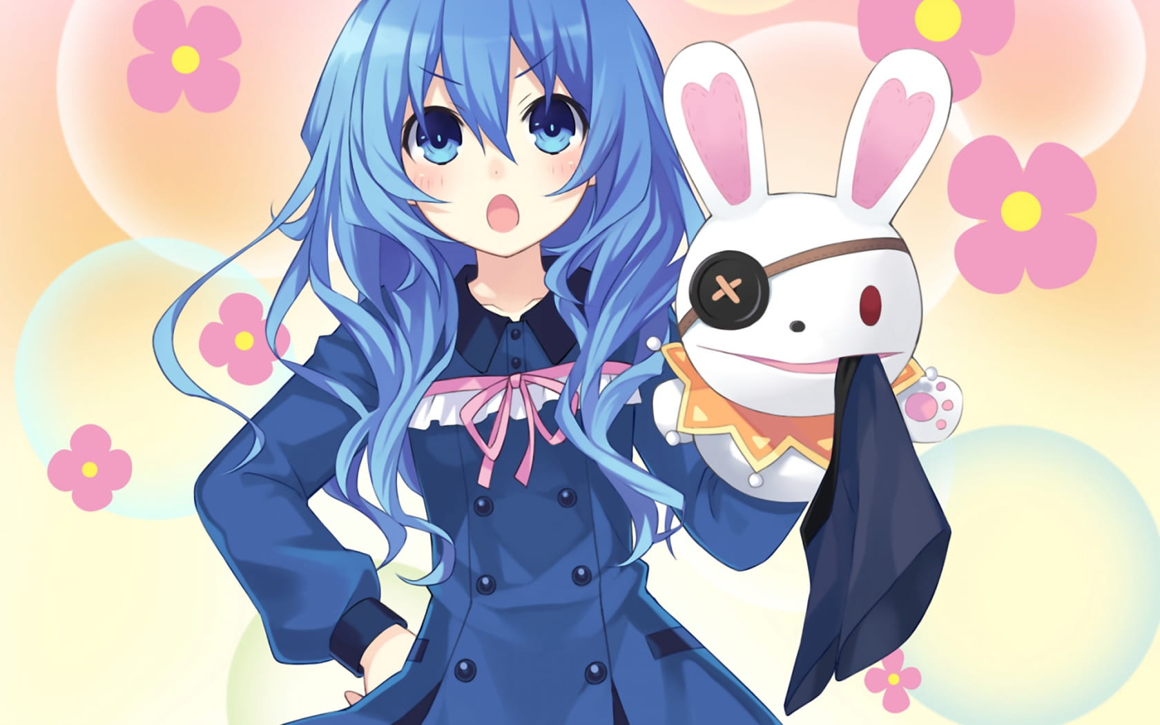 约会大作战天然萌妹子 四糸乃电脑壁纸(1)