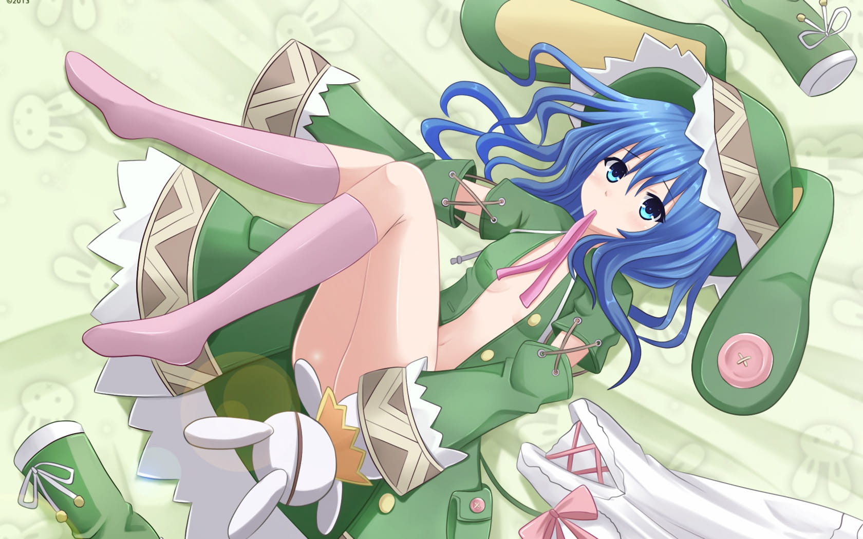 约会大作战天然萌妹子 四糸乃电脑壁纸(1)