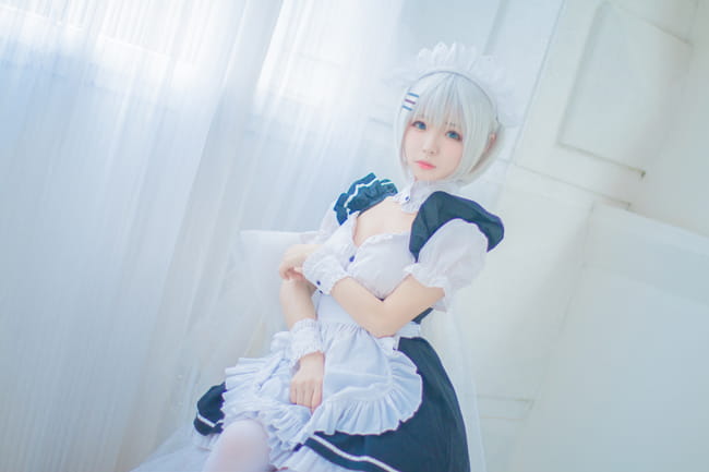 约会大作战 鸢一折纸 女仆装cos