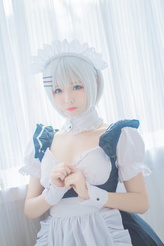 约会大作战 鸢一折纸 女仆装cos