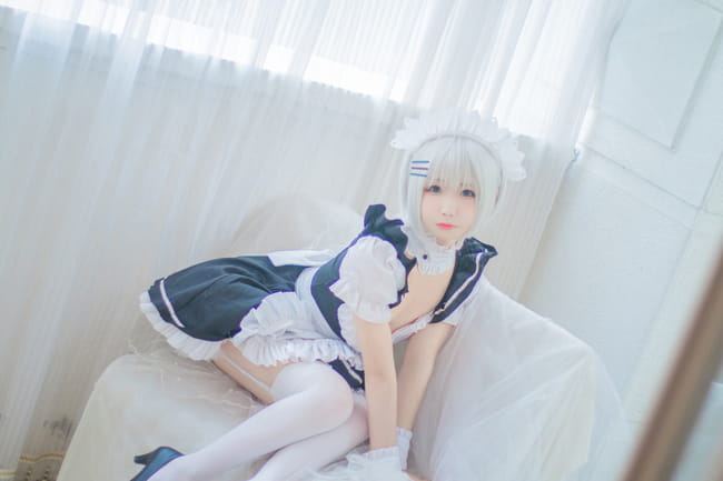 约会大作战 鸢一折纸 女仆装cos