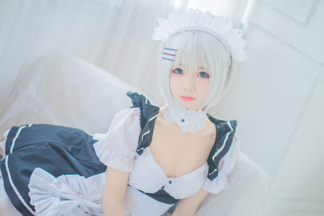 约会大作战 鸢一折纸 女仆装cos