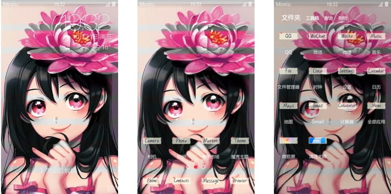 永不过气九人女天团 lovelive！安卓手机主题大集合！