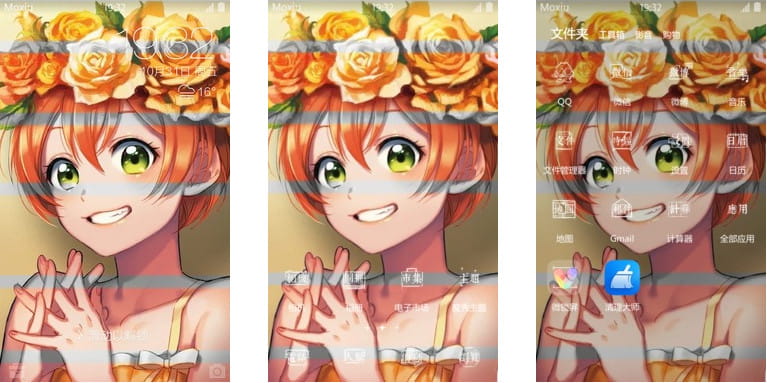 永不过气九人女天团 lovelive！安卓手机主题大集合！