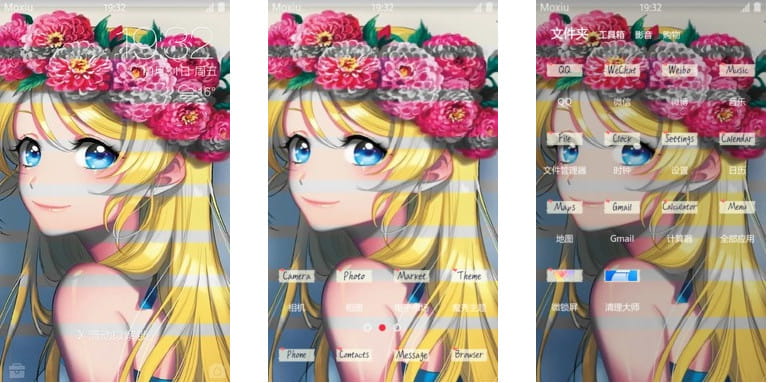 永不过气九人女天团 lovelive！安卓手机主题大集合！