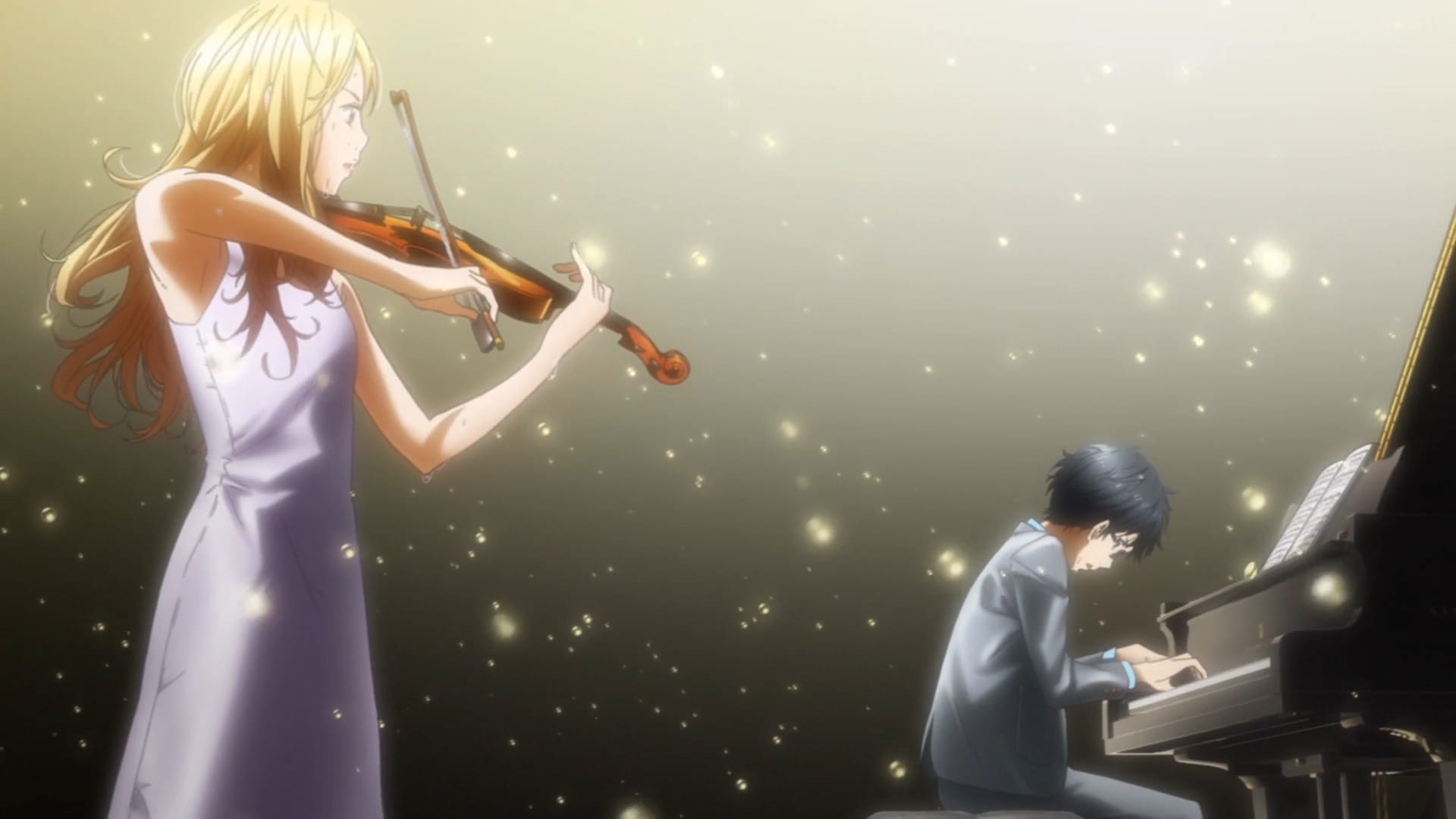 没有你的四月 马上就要来了 四月是你的谎言电脑壁纸下载(1)