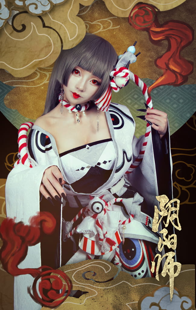人形之舞 红叶 阴阳师超美cosplay(1)