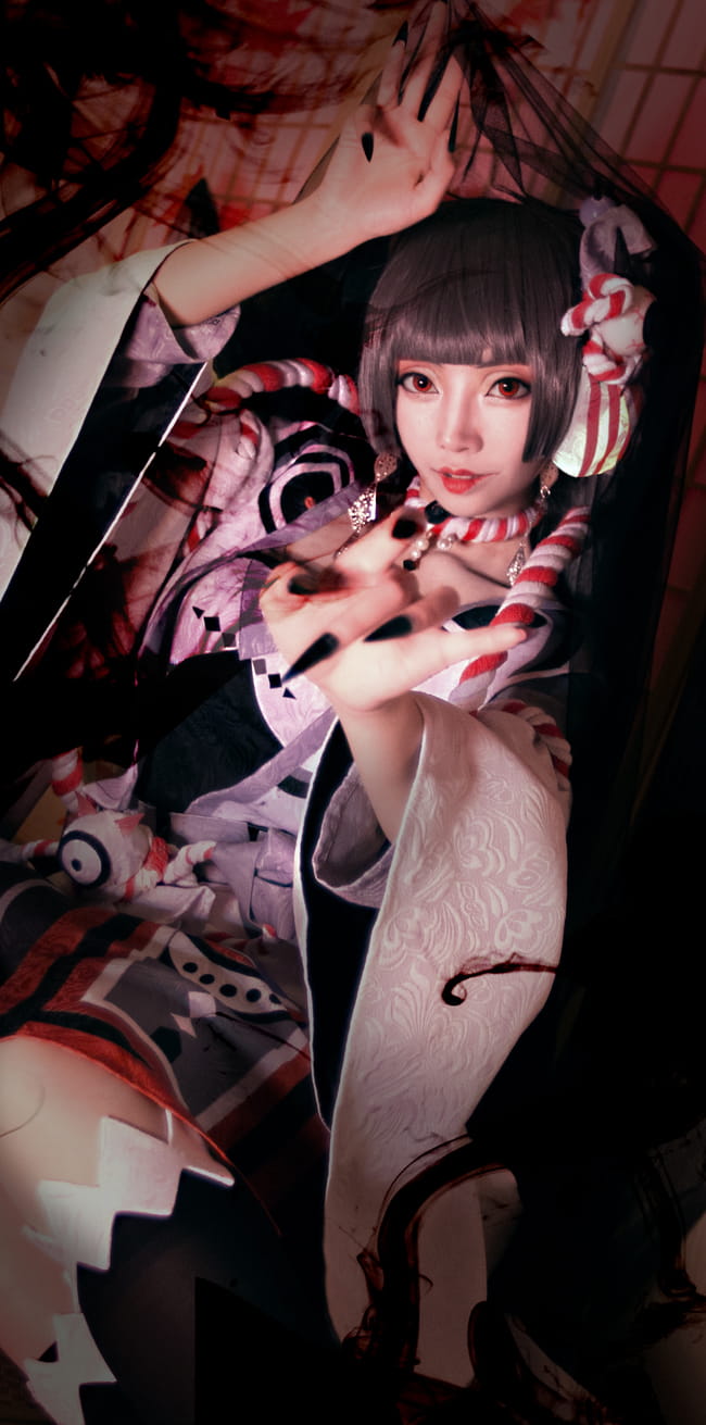 人形之舞 红叶 阴阳师超美cosplay(1)