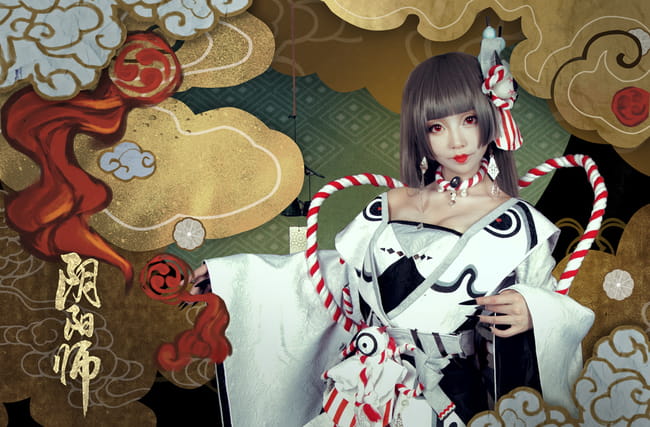 人形之舞 红叶 阴阳师超美cosplay(1)