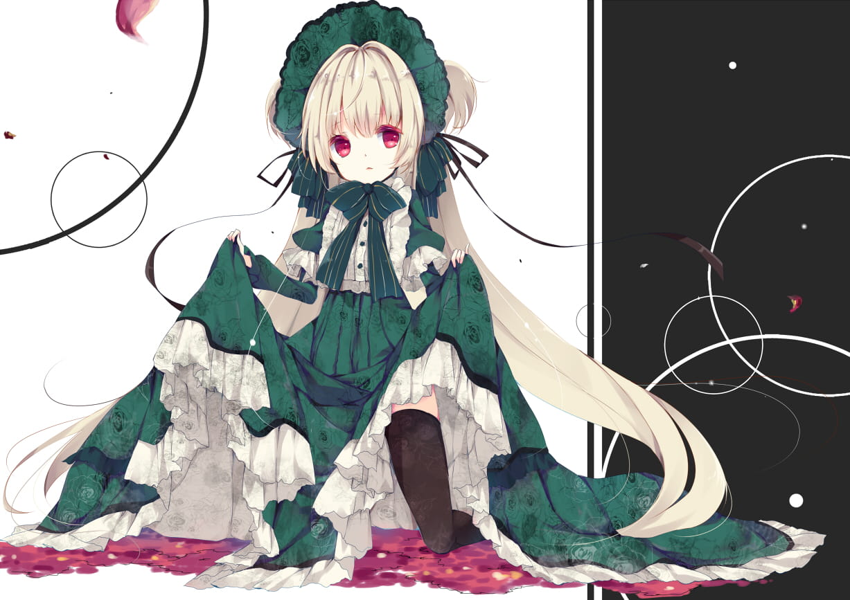 魔法茶会时间 洋装小萝莉电脑壁纸(1)