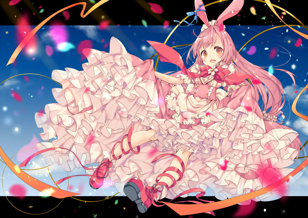 魔法茶会时间 洋装小萝莉电脑壁纸(1)