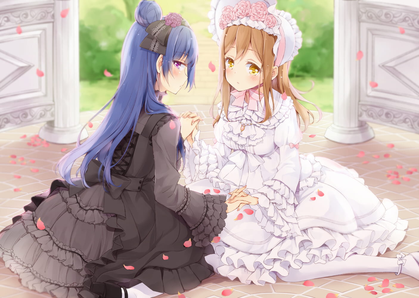 魔法茶会时间 洋装小萝莉电脑壁纸(1)