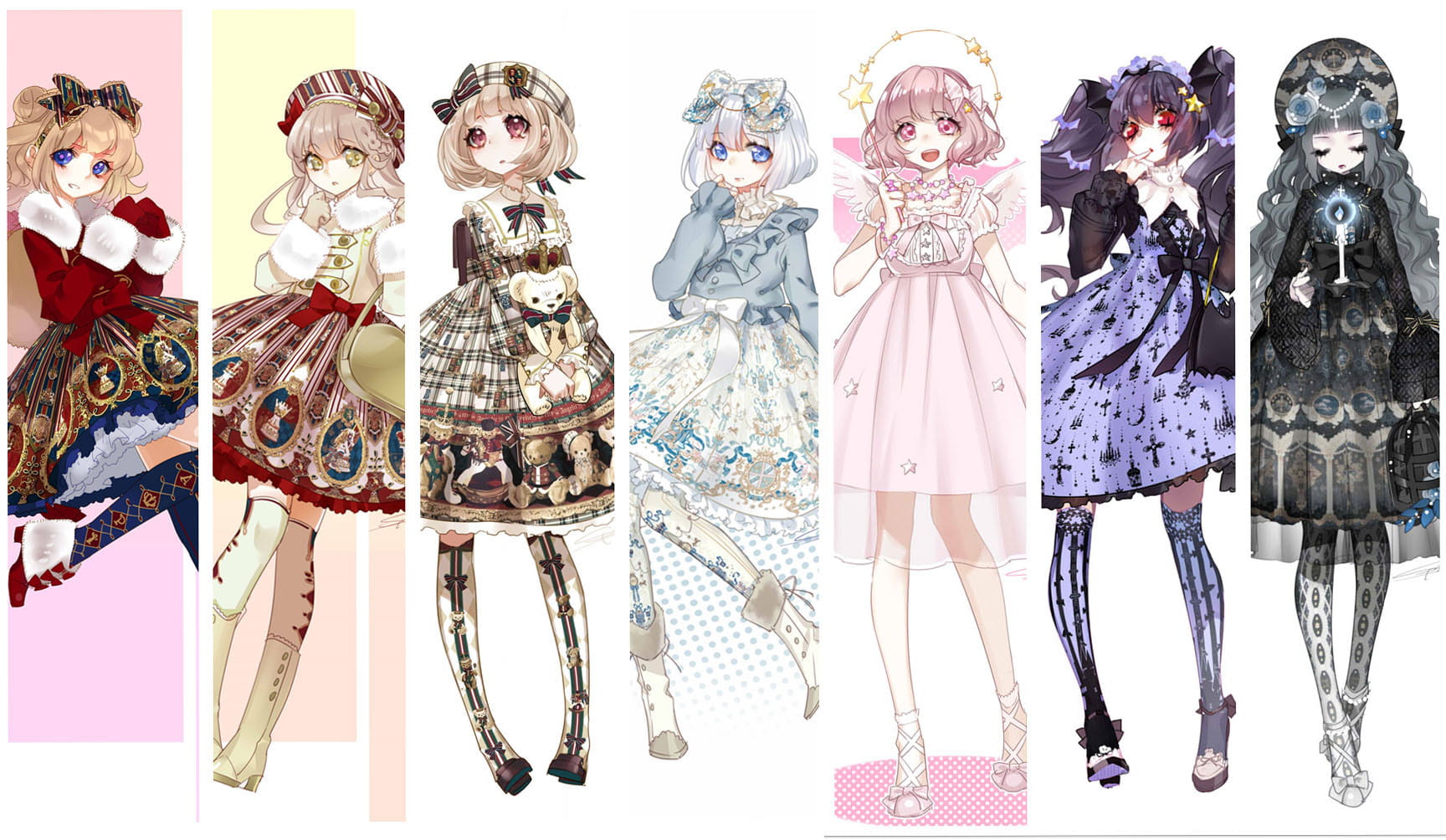 魔法茶会时间 洋装小萝莉电脑壁纸(1)