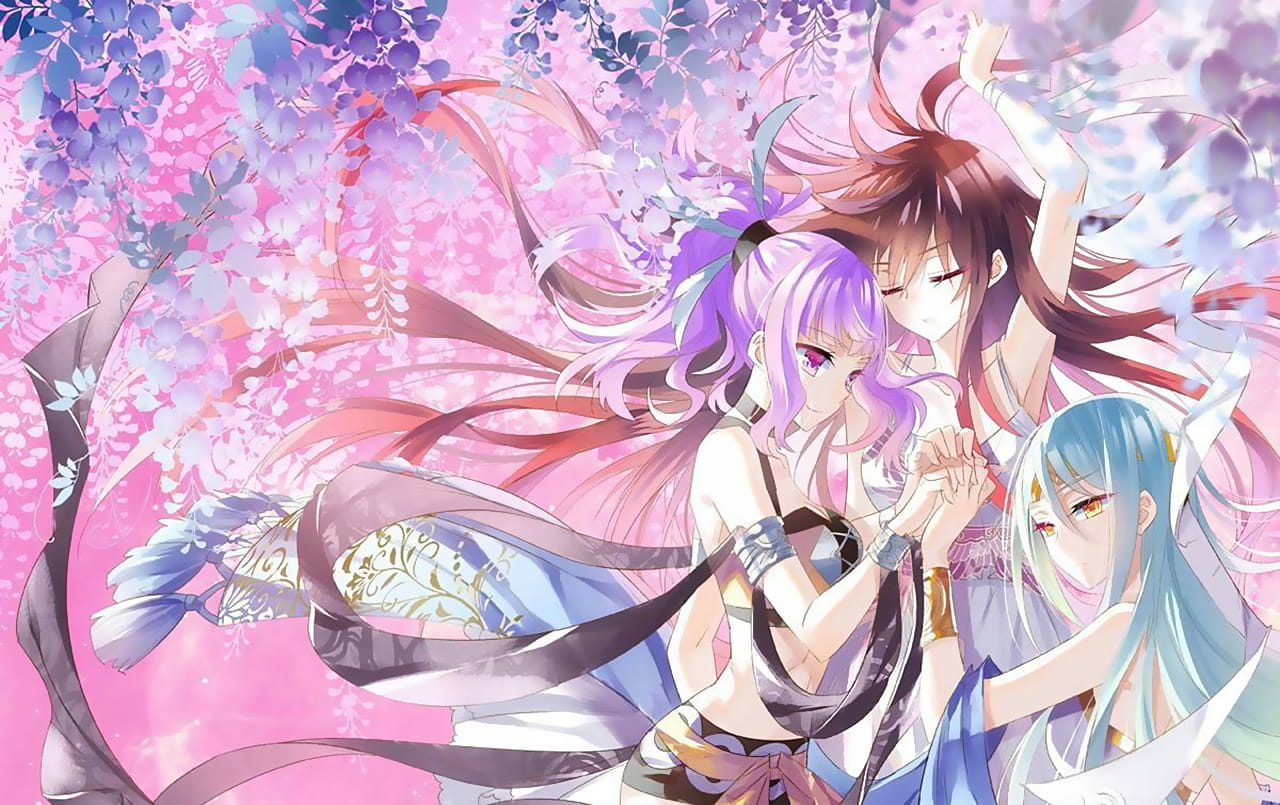 魔幻漫画勇者是女孩 电脑壁纸下载