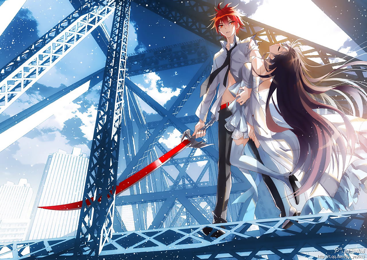 魔幻漫画勇者是女孩 电脑壁纸下载