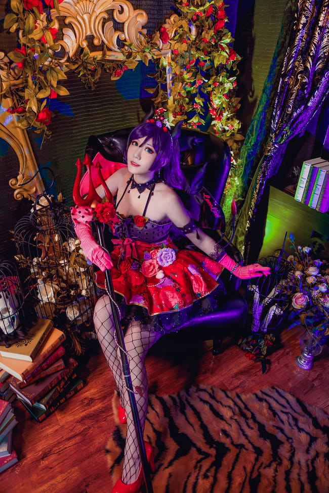 lovelive！小恶魔希 cosplay