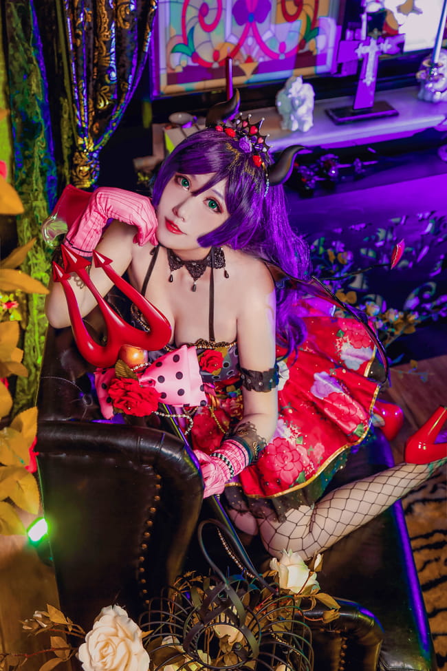 lovelive！小恶魔希 cosplay