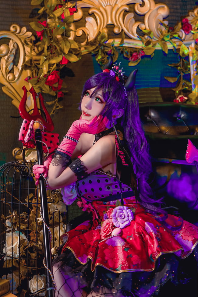 lovelive！小恶魔希 cosplay