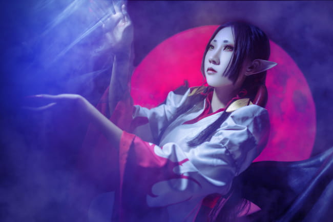 渴望鲜血吗？阴阳师吸血姬未觉醒cos