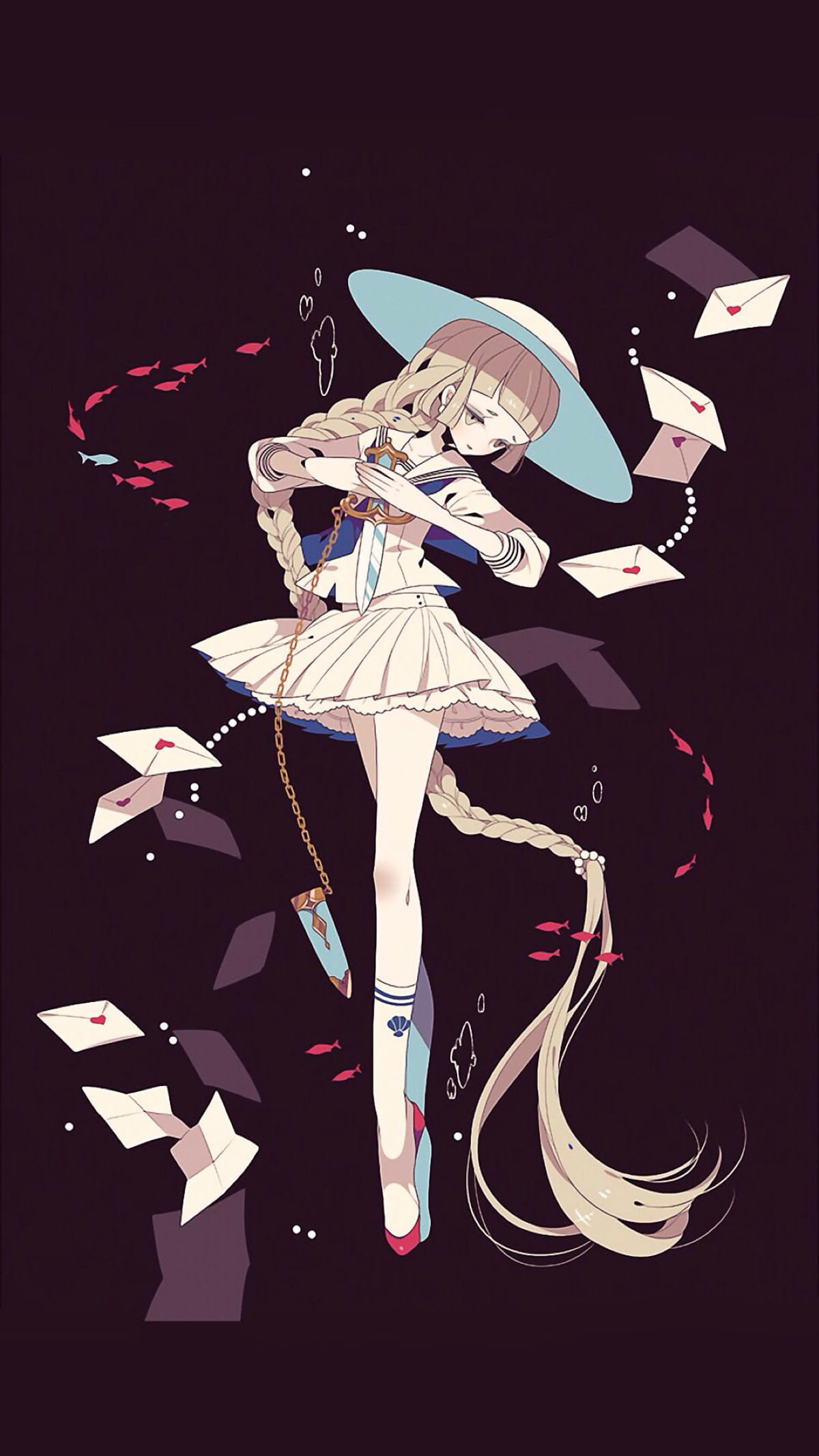 人形玩偶 特色插画系列手机壁纸(1)