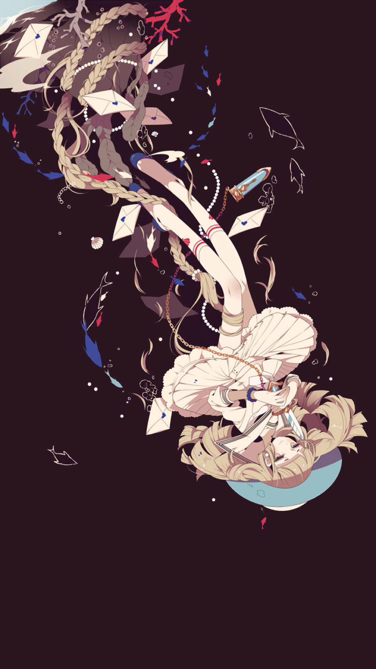 人形玩偶 特色插画系列手机壁纸(1)