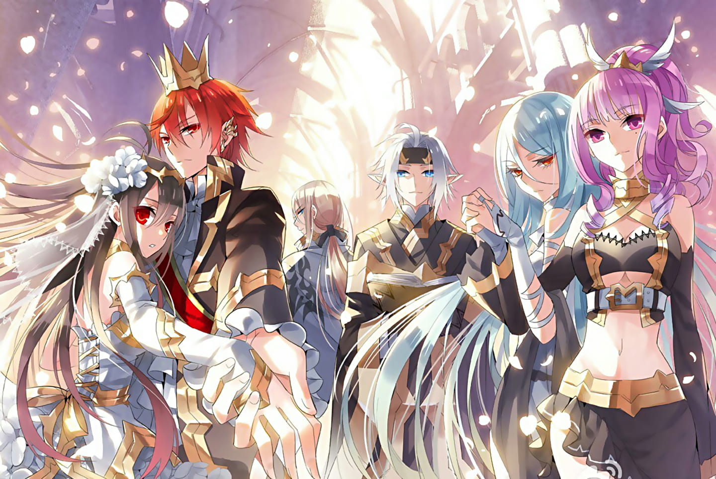 魔幻漫画勇者是女孩 电脑壁纸下载