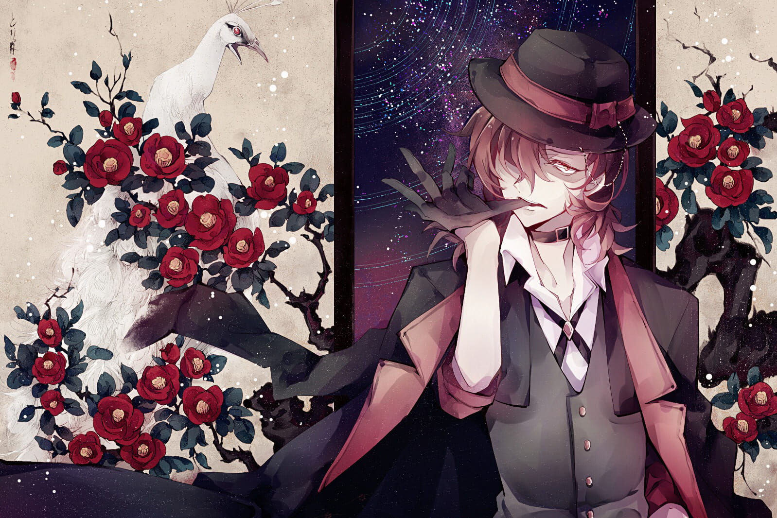 人间失格太宰治 文豪野犬电脑壁纸(1)