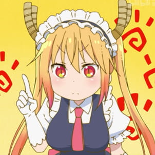 小林家的女仆龙 超可爱动漫qq头像！