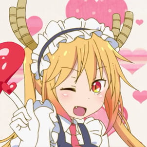 小林家的女仆龙 超可爱动漫qq头像！