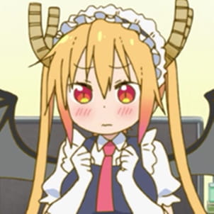 小林家的女仆龙 超可爱动漫qq头像！