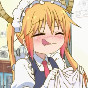 小林家的女仆龙 超可爱动漫qq头像！