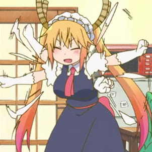 小林家的女仆龙 超可爱动漫qq头像！