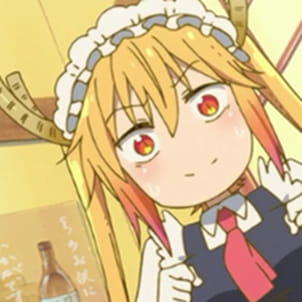 小林家的女仆龙 超可爱动漫qq头像！