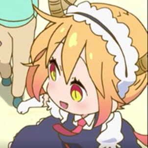 小林家的女仆龙 超可爱动漫qq头像！