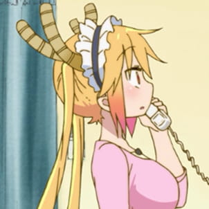 小林家的女仆龙 超可爱动漫qq头像！