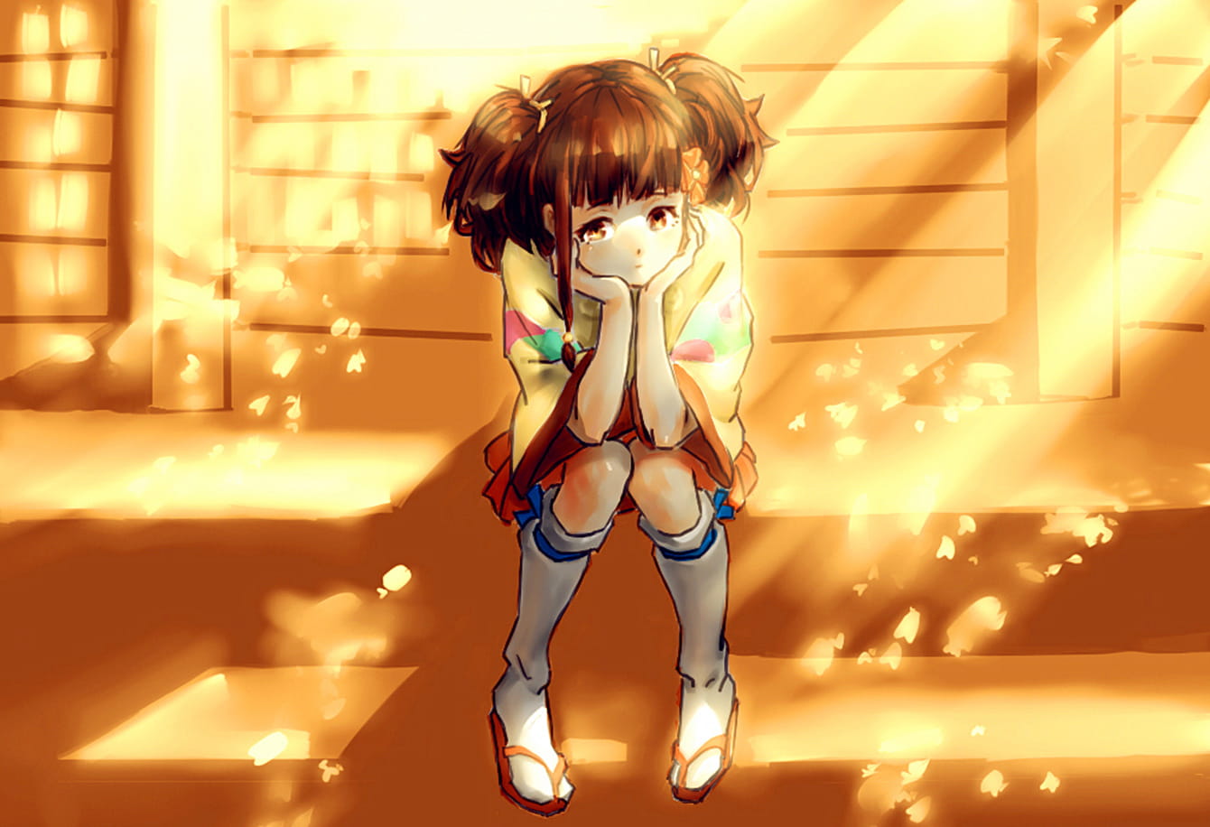 不可思议系少女 无名动漫电脑壁纸(1)