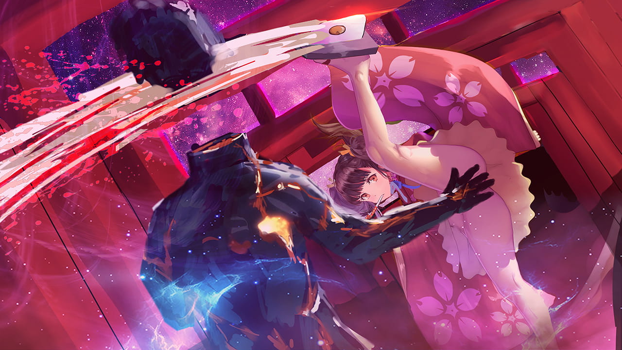 不可思议系少女 无名动漫电脑壁纸(1)